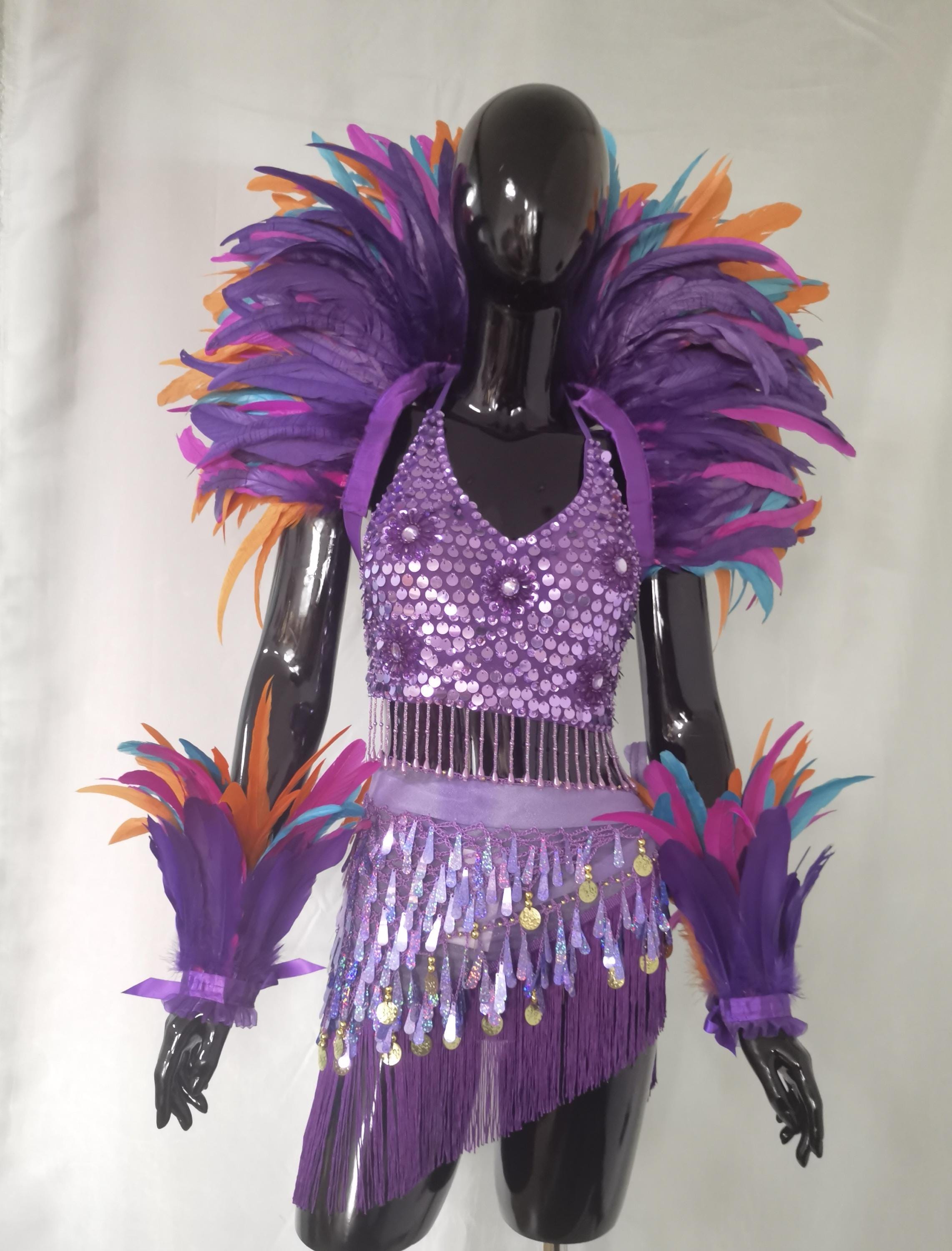 Carnival Costume/showgirl Outfit/ Stage Show Costume/ Rave Outfit/ Las ...