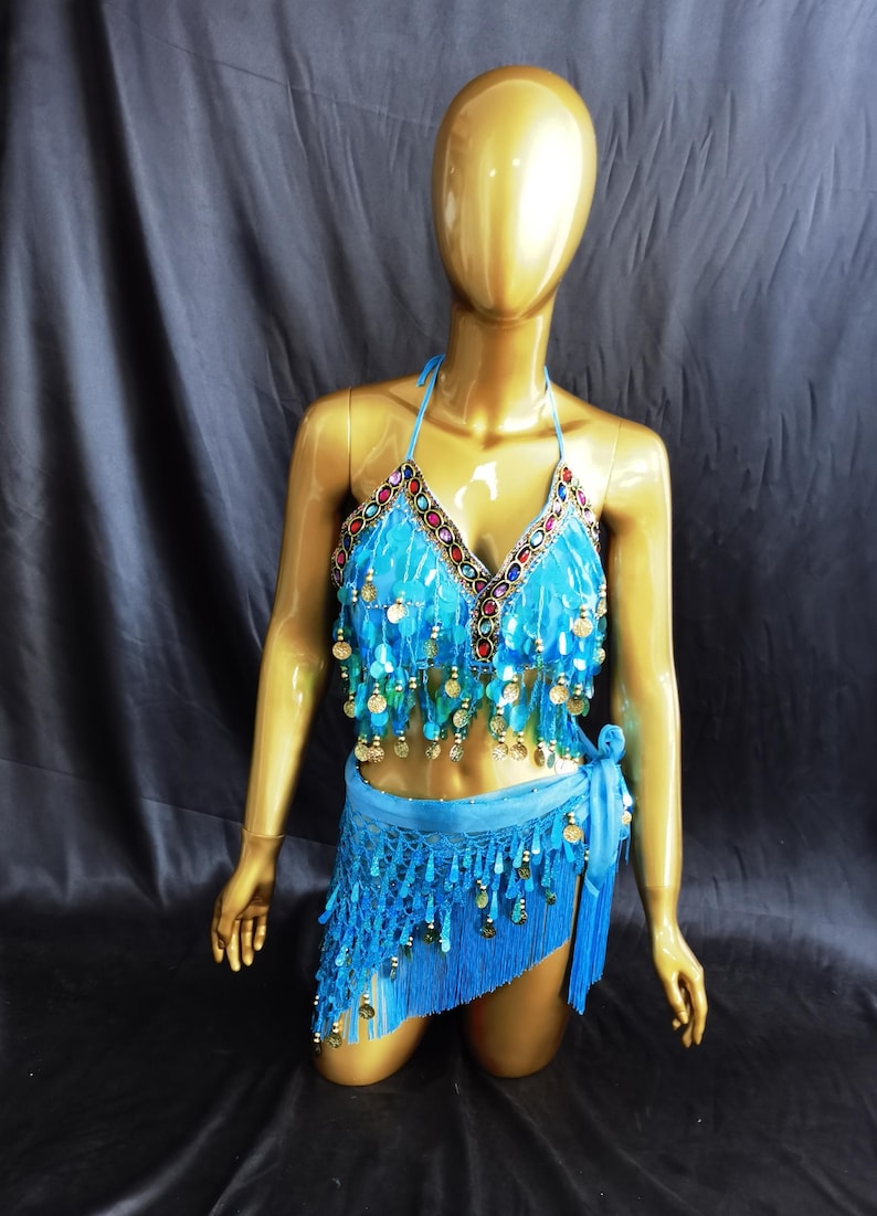 Carnival Costume/Showgirl Outfit/ Stage Show Costume/ Rave Outfit/ Las Vegas Showgirl Costume image 5