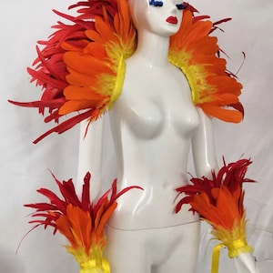 Déguisement plume/Costume rave de carnaval image 2