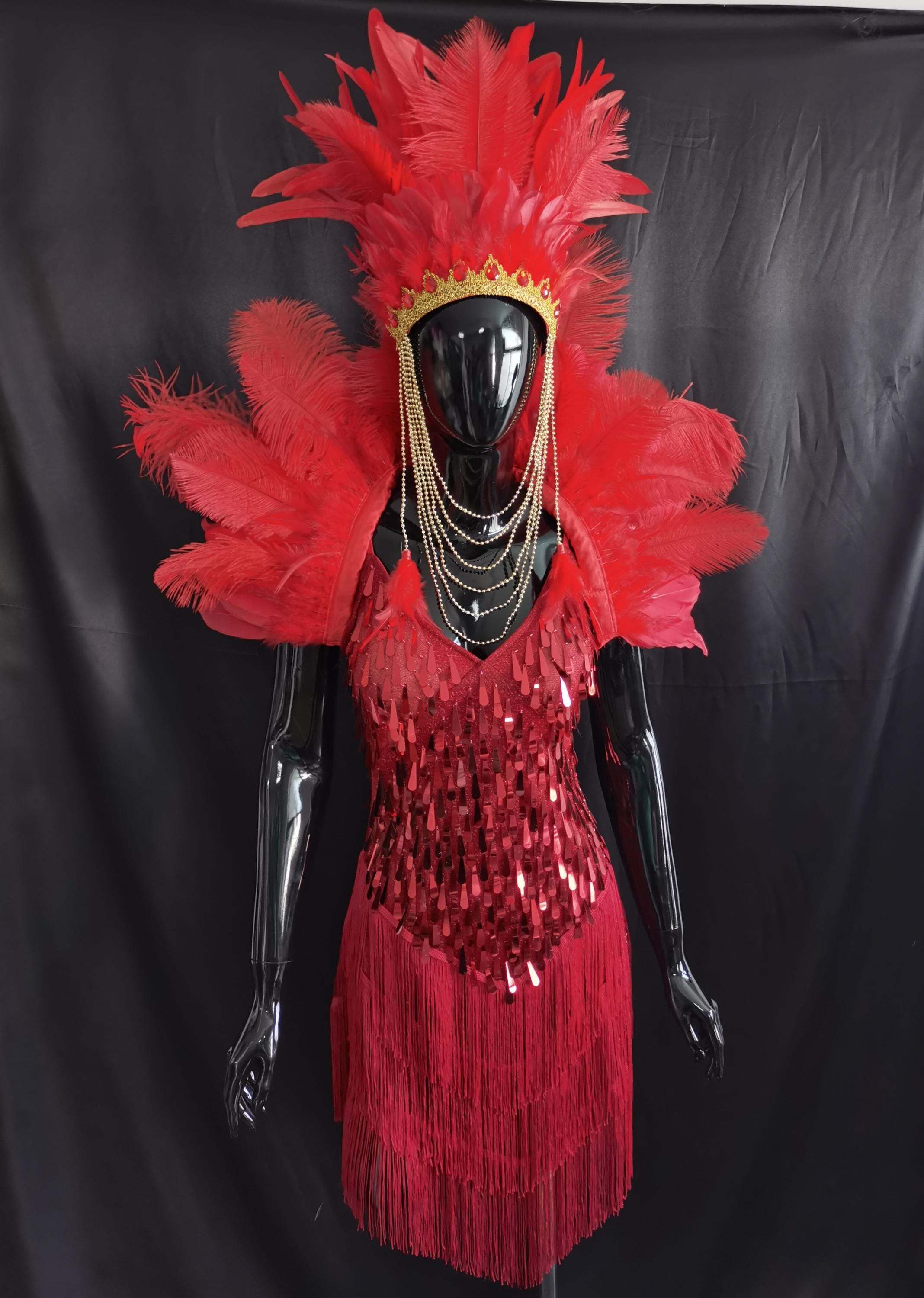Costume Set/carnival Costume/showgirl Outfit/ Stage Show Costume/ Rave ...
