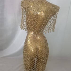 Rio Costume Outfit/ Rio Carnival/Bikini Cover-up/See Through Costume/Music Festival Outfit/Las Vegas Showgirl Costume /Club Costume image 6