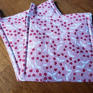 SET DI DUE (2) / Presine abbinate / Sottopentola / Fatto a mano / Accessori da cucina / Spedizione gratuita /