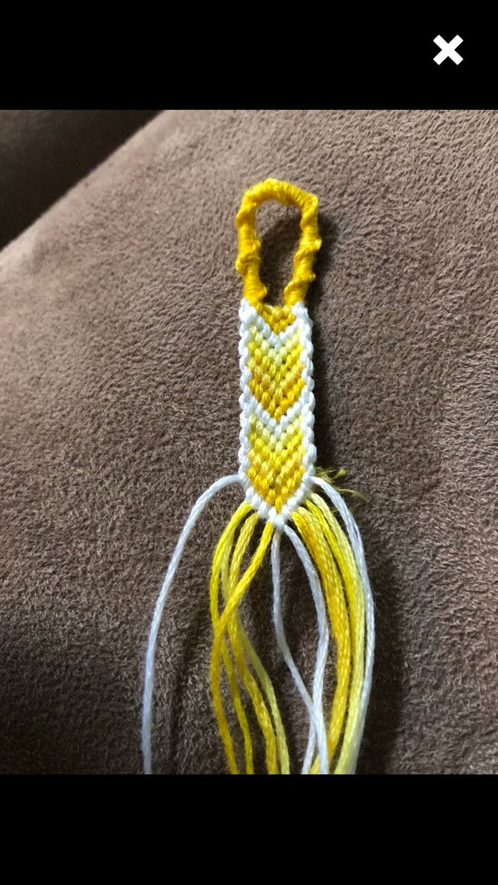 Customizable bordered chevron pattern friendship bracelet Etsy