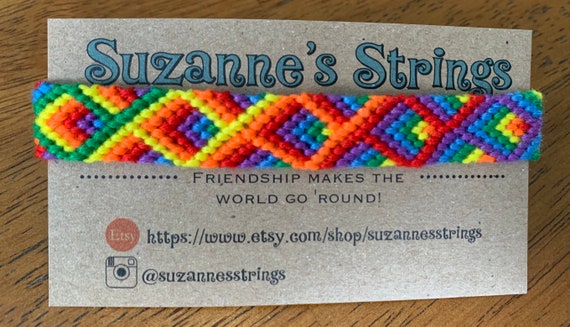 Descending diamond friendship bracelet best sale
