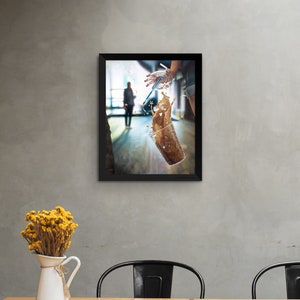 Iced Coffee Fine Art Print Framed