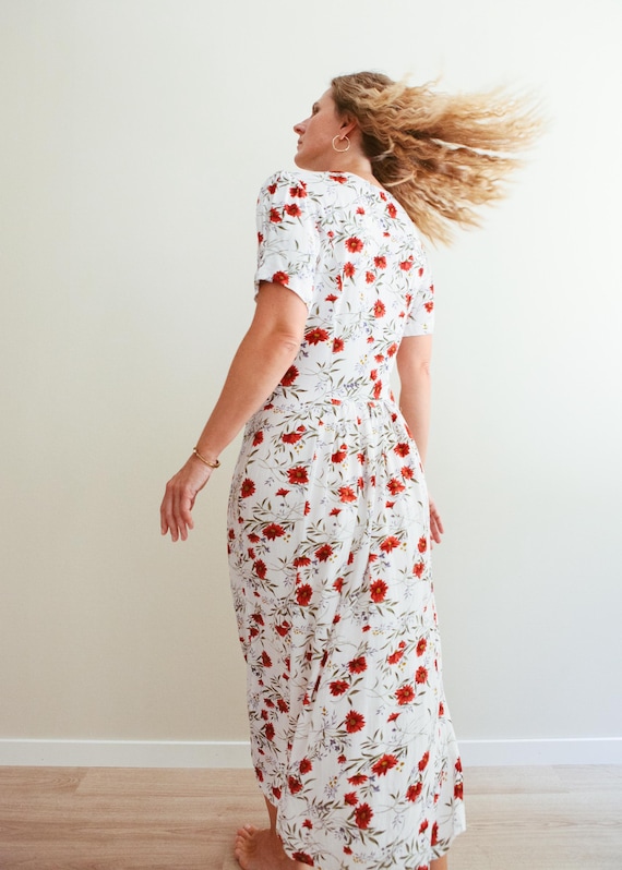 button down 90s dress 90s Black Denim Button Down Long Sleeve Dress (S) – Shops Silver main image 0