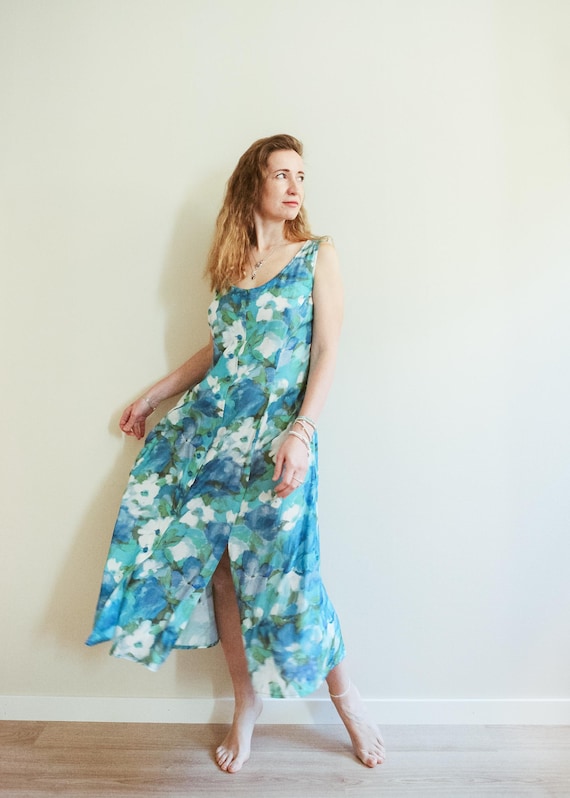 vintage summer midi dress Free People Vintage Summer Midi Dress - Mazarine