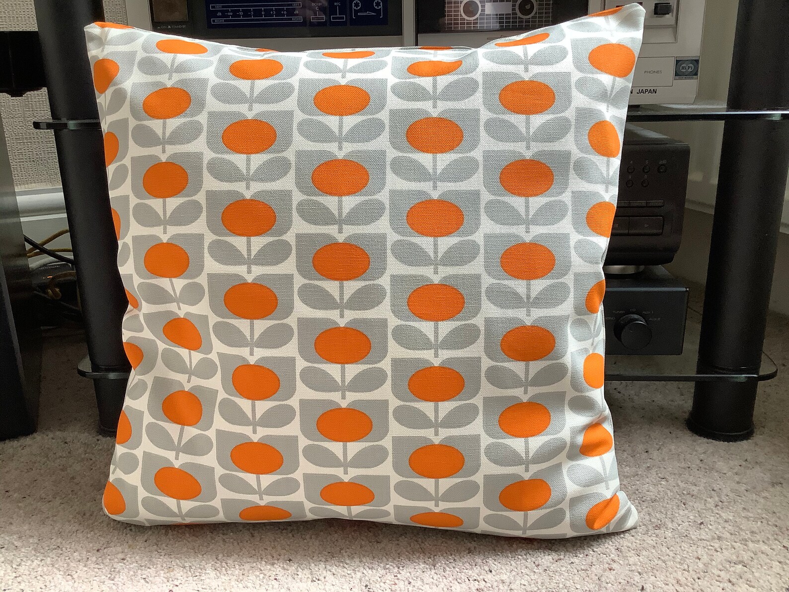 Handmade ORLA Kiely Ditsy Cyclamen cushion cover Etsy