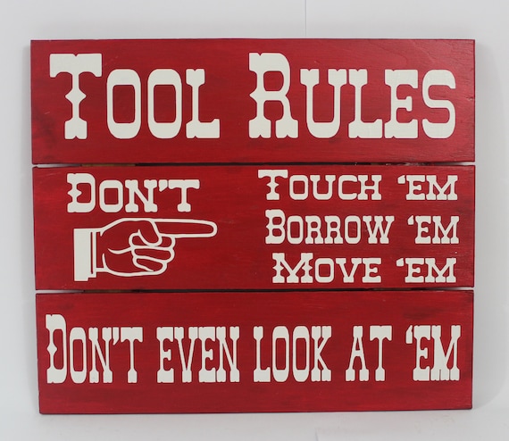 Pallet Art Farmhouse Signs Home Decor Tools Sign Wood Etsy