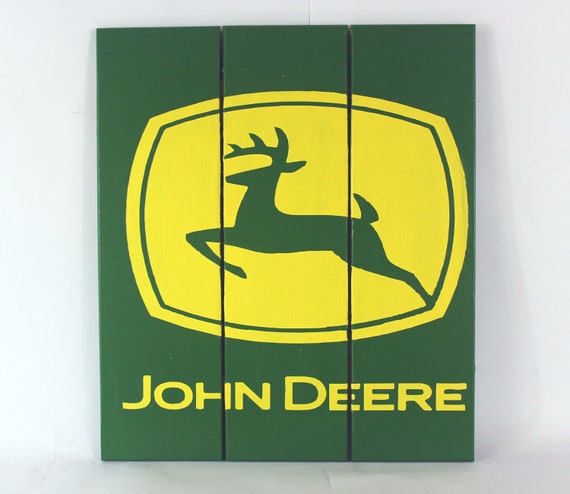 John Deere Sign Farm Sign Boy Sign Kid Room Sign Etsy