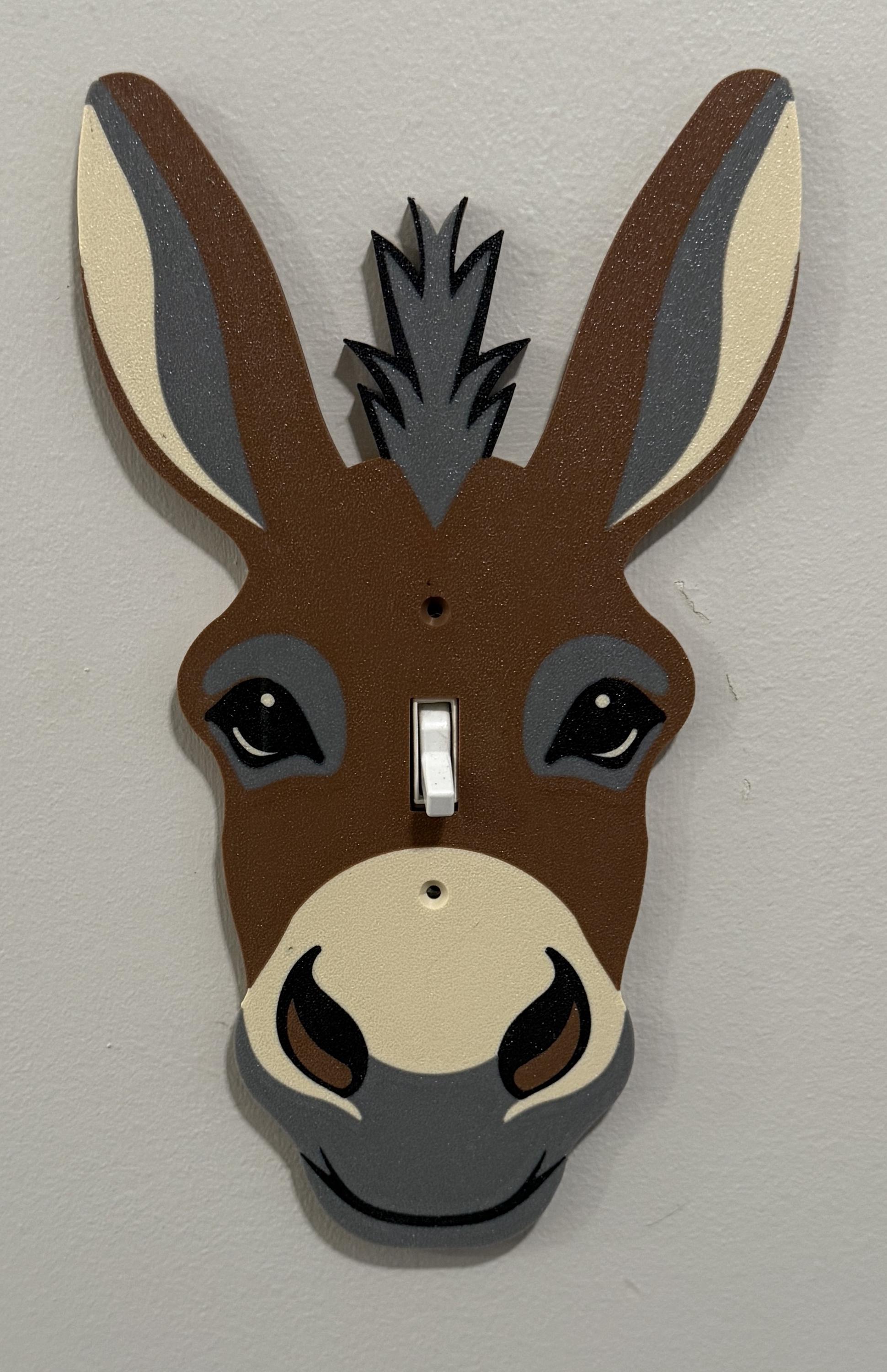 Donkey Light Box 3d Printed Multi-color Donkey Light Switch Cover - Etsy