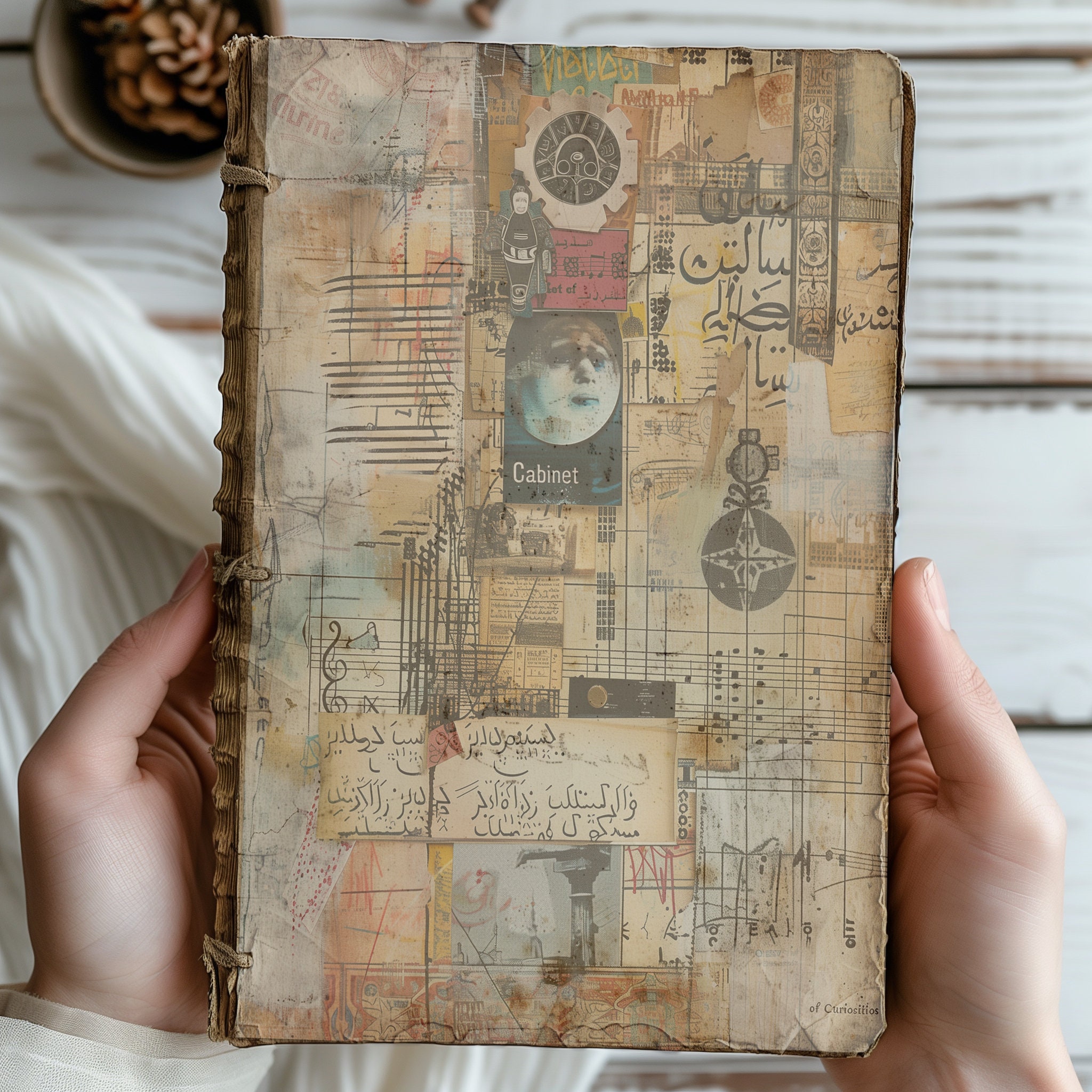 25 Sentimental Gems Vintage Inspired Pages Digital Junk Journal Kit ...