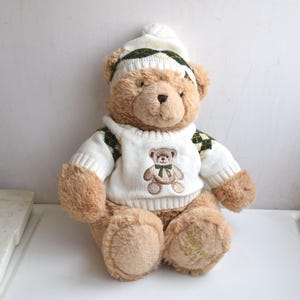 Harrods Christmas Bear 2021 - Etsy
