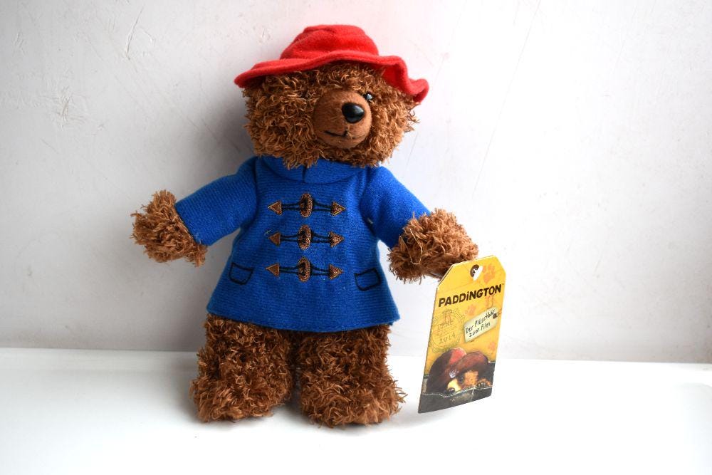 Paddington bear figurine - Etsy 日本