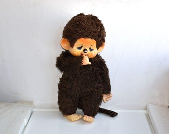 ヴィンテージ 70 年代 希少 モンチッチ 猿 瞬き目 ぬいぐるみ