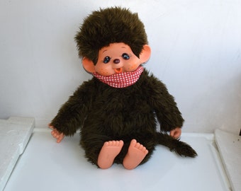 希少なモンチッチ セッキグチ 1974年 青い目 指しゃぶり 日本製 希少な