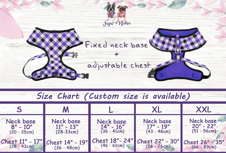 Christmas Avocado Dog Harness/ Boy Girl Dog Harness/ Cute Snow Etsy