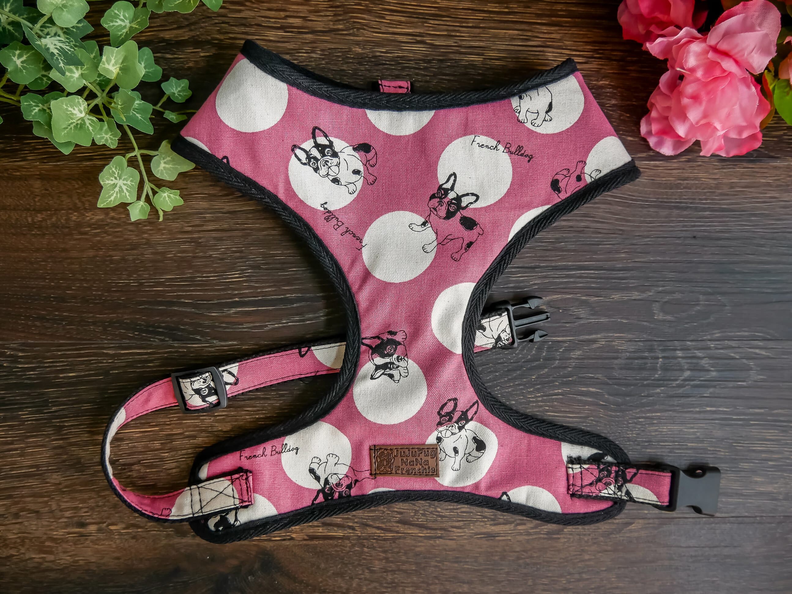 French Bulldog Harness Leash Set/ Girl Frenchie Harness Vest/ Etsy