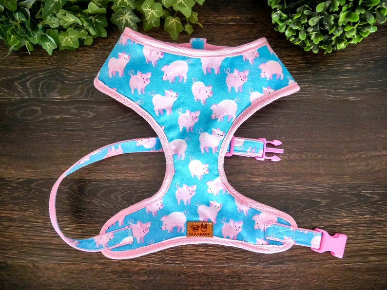 Piggy Dog Harness/ Girl Boy Dog Harness/ Cute Pig Dog Harness/ Etsy