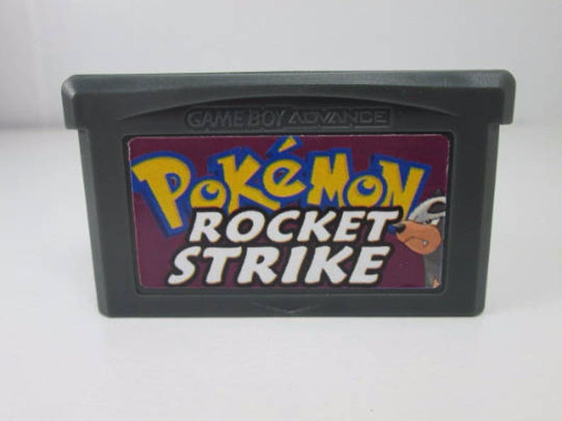 Pokemon Rocket Strike fan made hack Gameboy Advance GBA