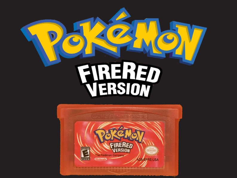 Pokemon Feuerrot Etsy