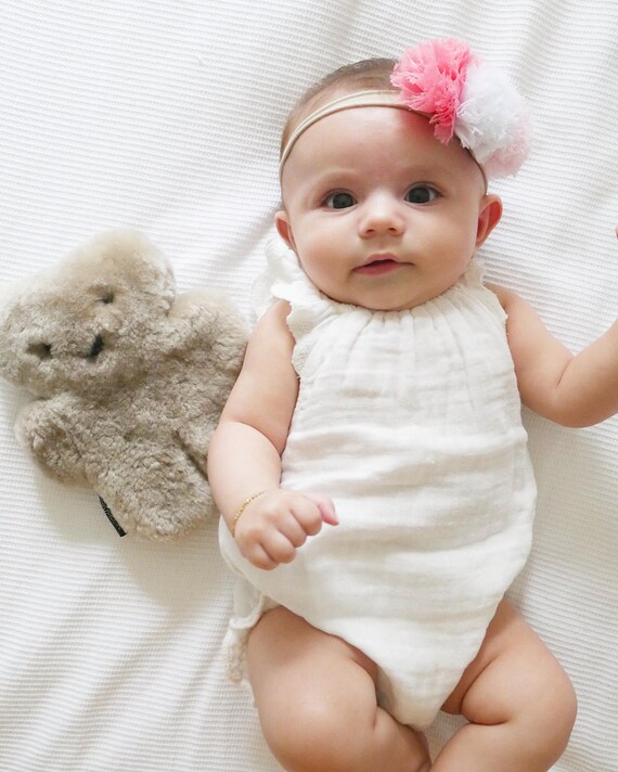pom pom headband baby