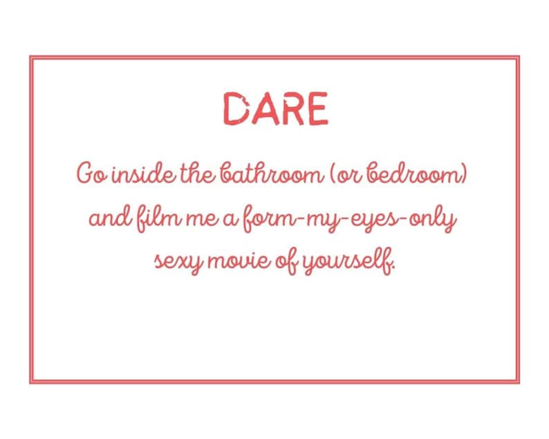 Printable Erotic Sex Board Game for Couples Truth or Dare Sex Gift for