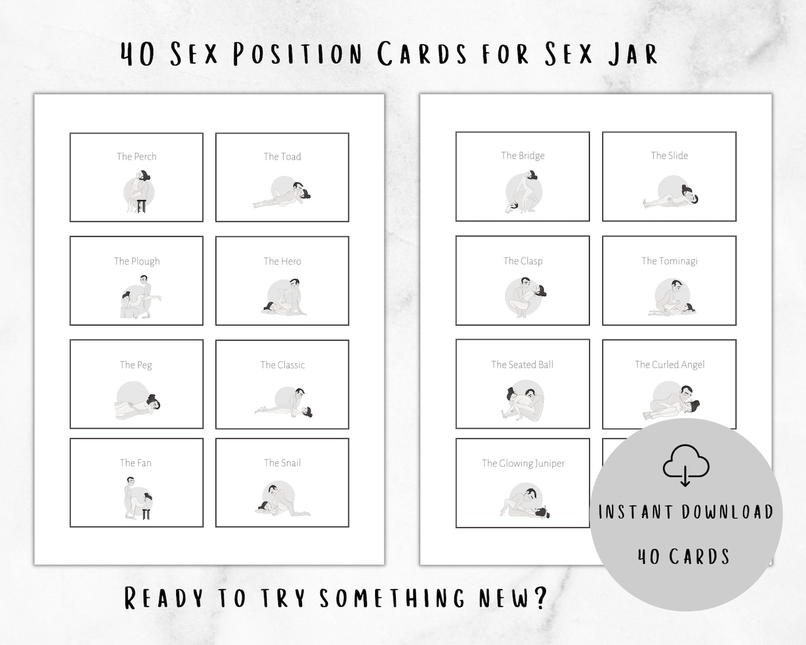 40 Printable Digital Cards for Couples - Enhance Your Intimacy | Spice ...