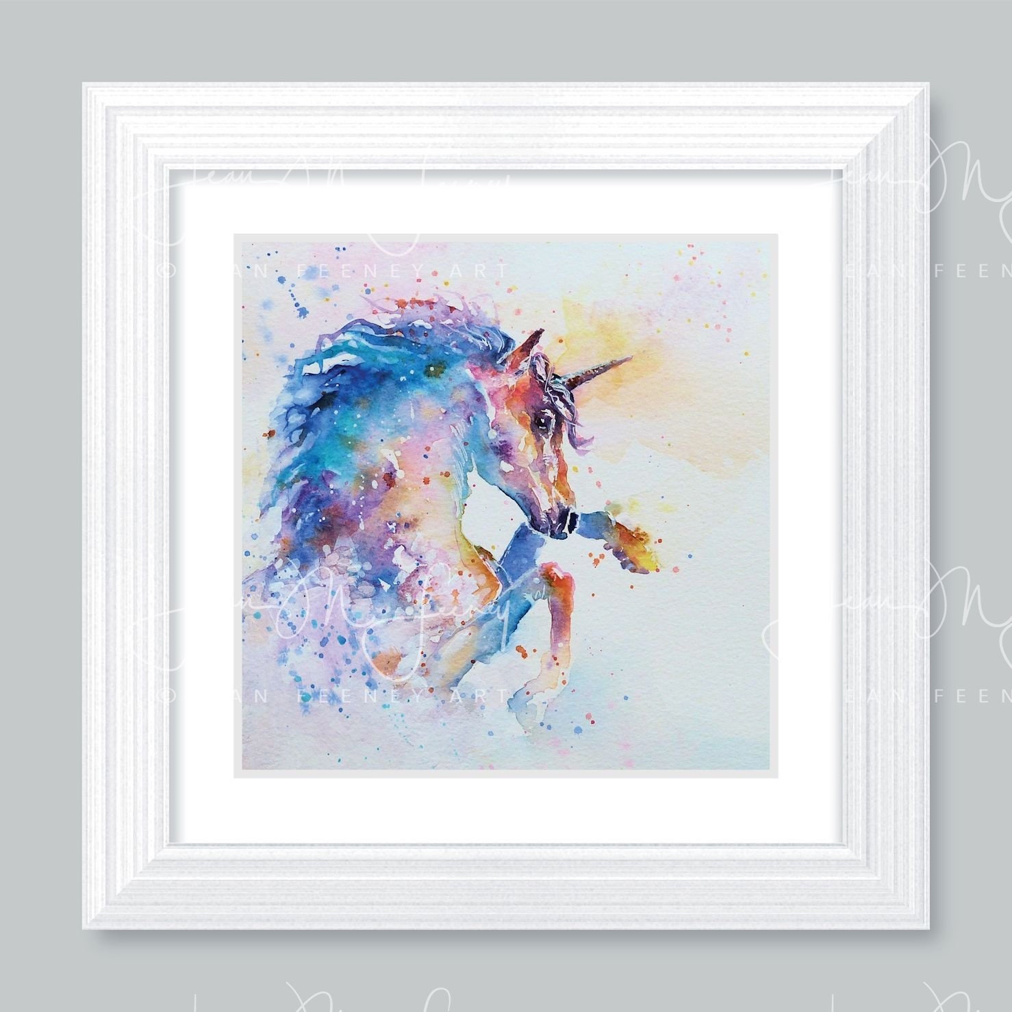 Impression Fée Licorne Art Mural – Citation Inspirante ‘être Une Licorne’ – Cadeau