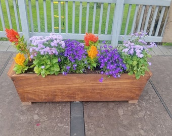 6" tapered planter box