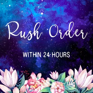 RUSH ORDER add on, entro 24h order, Order Upgrade, Rush my printable digital files