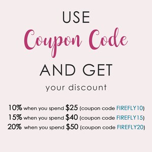 May include: A promotional graphic with the words "USE Coupon Code AND GET your discount." The text is in black and pink, with a light pink background. The graphic also lists discount percentages and coupon codes.