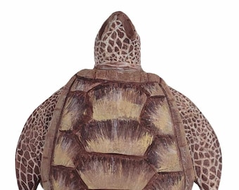 Sea Schildkröte Urne-Umweltfreundliche biologisch abbaubare Urne für Surfer, Strandliebhaber und Wasser- oder Seebestattungen. Es kann personalisiert und angepasst werden.