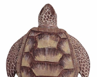 Small Biodegradable Sea Turtle Urn. Beach lover or sea lover urn.