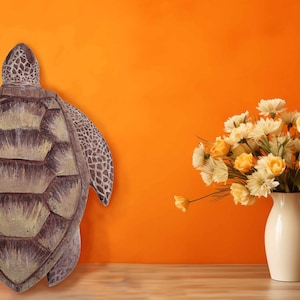 Biodegradable Sea Turtle Urn. Beach lover or sea lover urn.