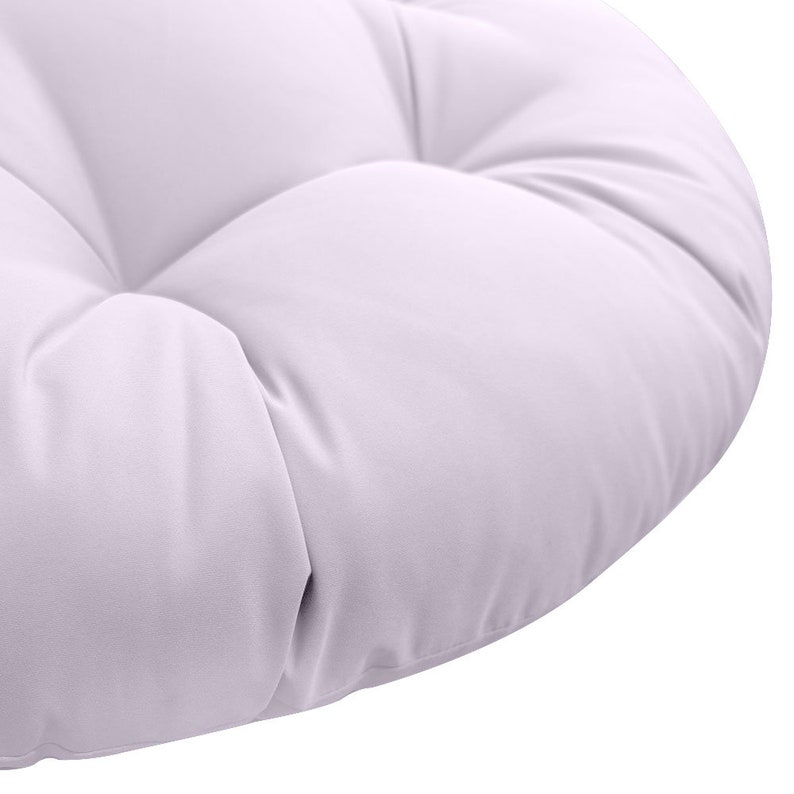 AD107 48 x 6 Round Papasan Ottoman Cushion 12 lbs | Etsy