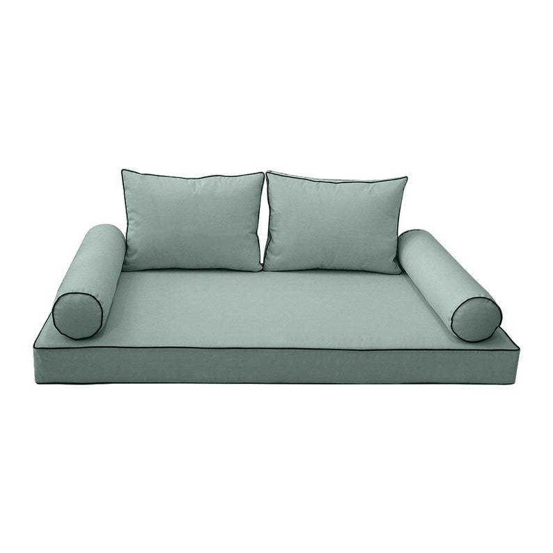 Style1 TwinXL Size 5PC Contrast Pipe Outdoor Daybed Mattress Etsy
