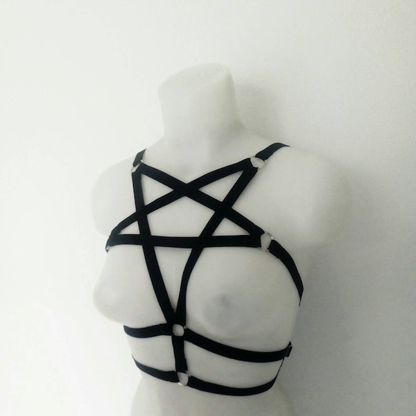 Pentagram elastic harness (15mm strap)