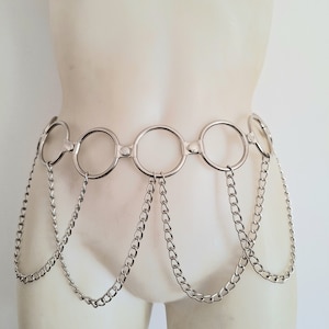 Ceinture chaîne simple XS-XXXL
