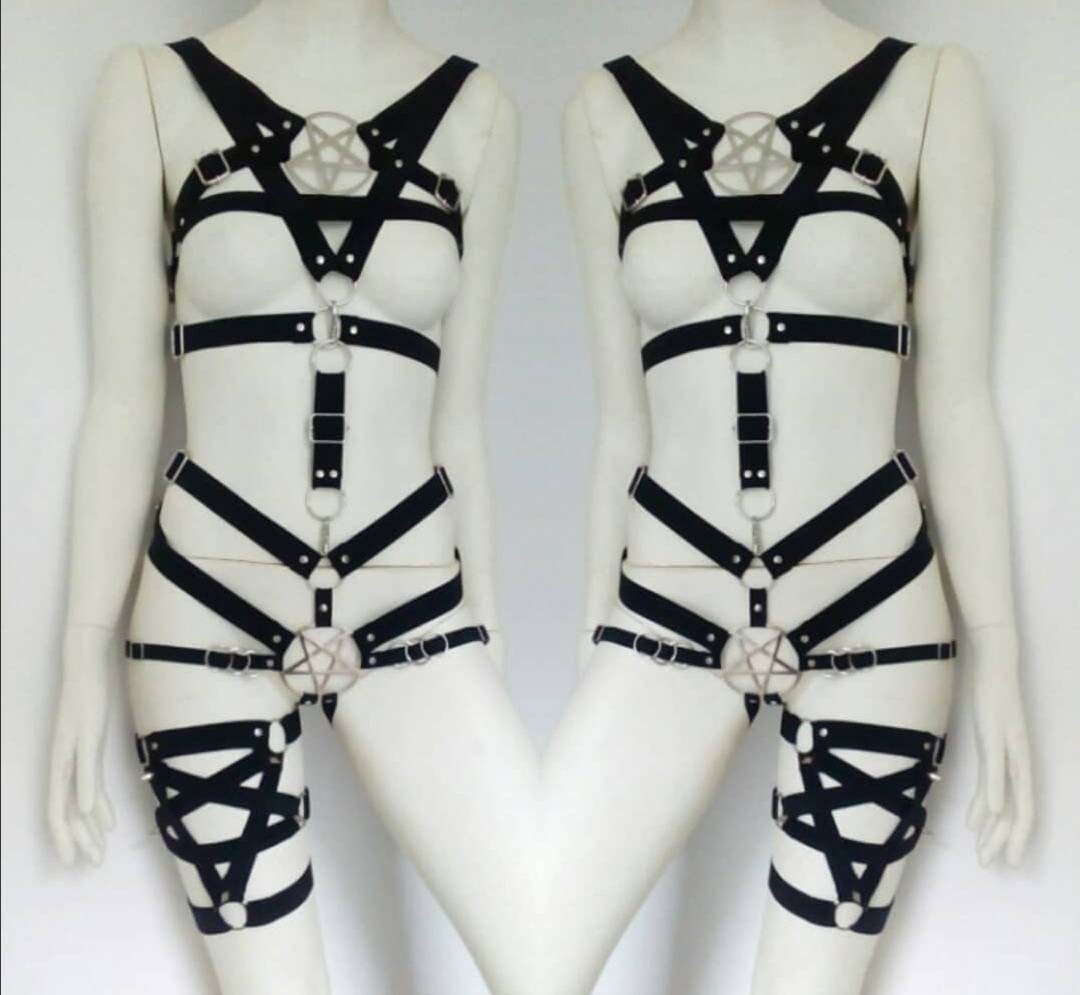 Pentagram elastic harness set