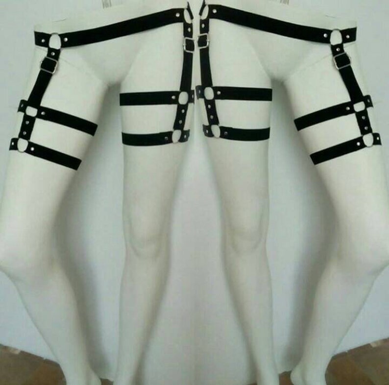 Hellena Double Strap Elastic Garters Etsy