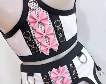 kawaii harness-two piece set