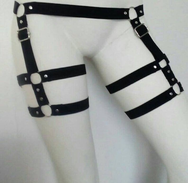 Hellena Double Strap Elastic Garters Etsy