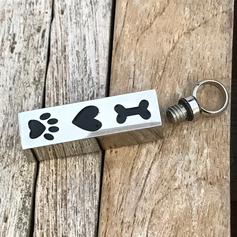 Pet Urn Keychain Dog Loss Gift Dog Loss Keychain Dog Etsy