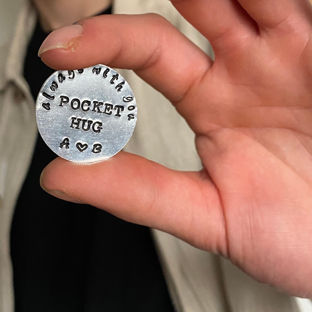 Pocket Hug Token Pocket Hug Card Pocket Hug Coin Always Etsy