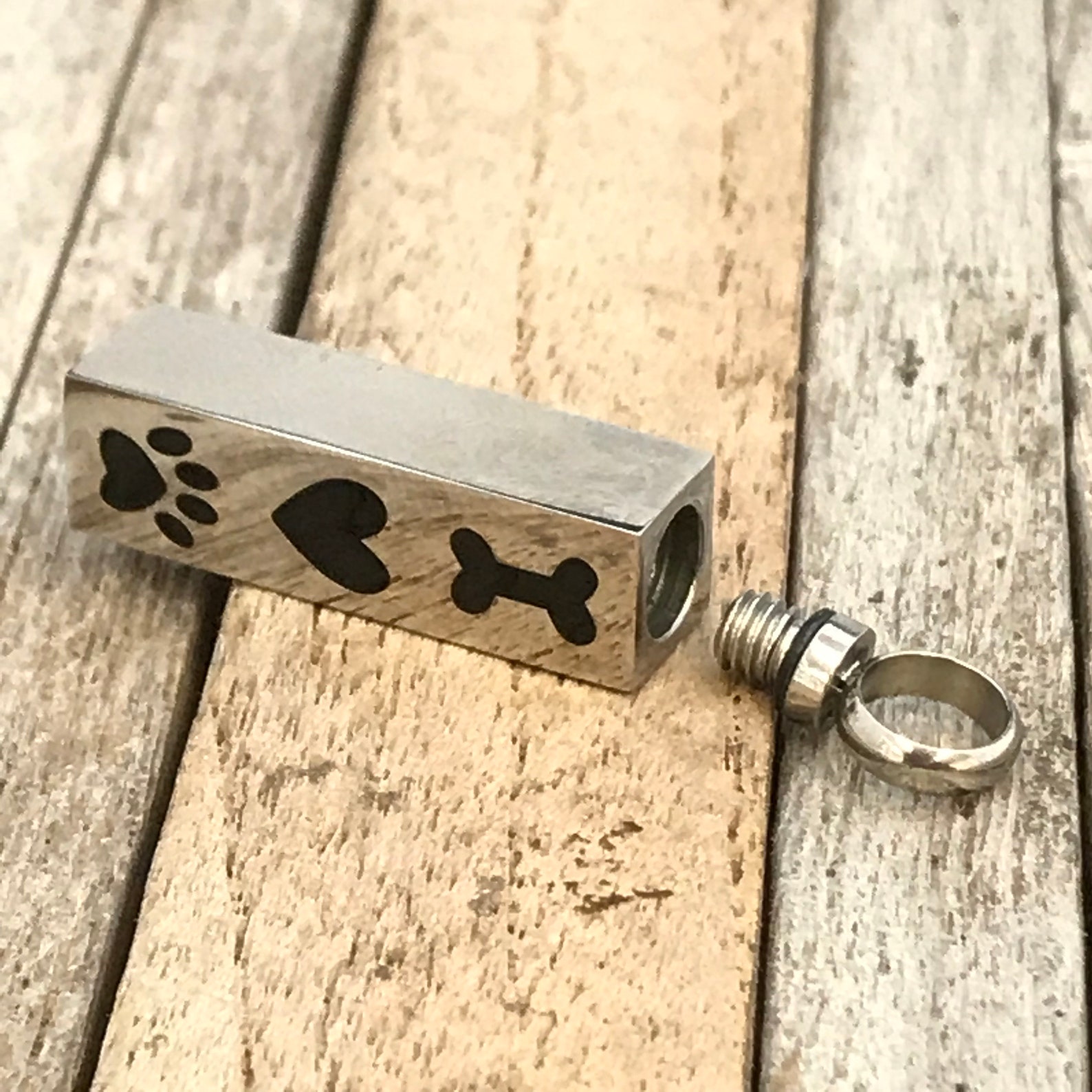 Pet Urn Keychain Dog Loss Gift Dog Loss Keychain Dog Etsy