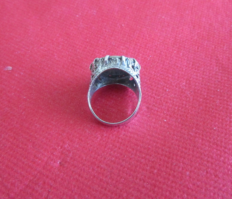 Vintage .925 Silver Coin Ring With 1932 Silver Three Pence Etsy