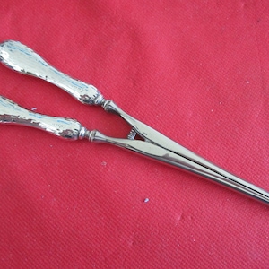 Seltene Antike Sterling Silber Griff Handschuh Dehnbarkeit - 1911