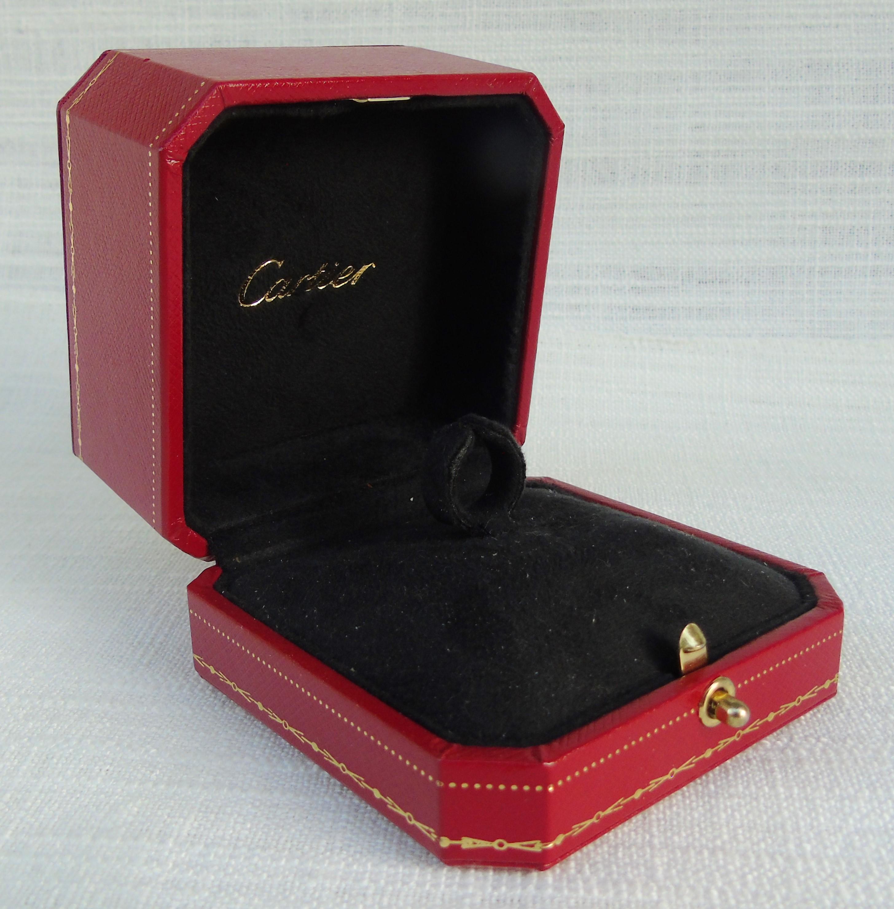 Cartier 赤い八角形ボックス Cartier 赤 ジュエリーボックス - メルカリ