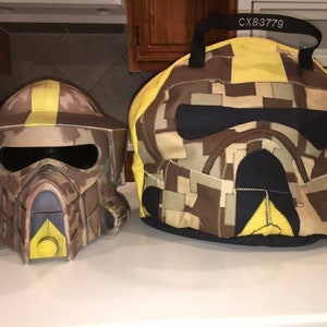 Star Wars Custom Made-to-Order Animated or Realistic Phase 1 or Phase 2 Clonetrooper or Commander Deluxe Helmet Carry Bag YOU CHOOSE!